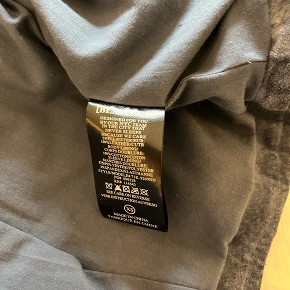 BLANK NYC Suede Moto Jacket in Slate Blue - Picture 14 of 14